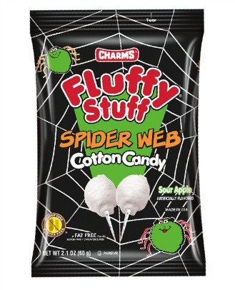 Fluffy Stuff Spider Web Cotton Candy