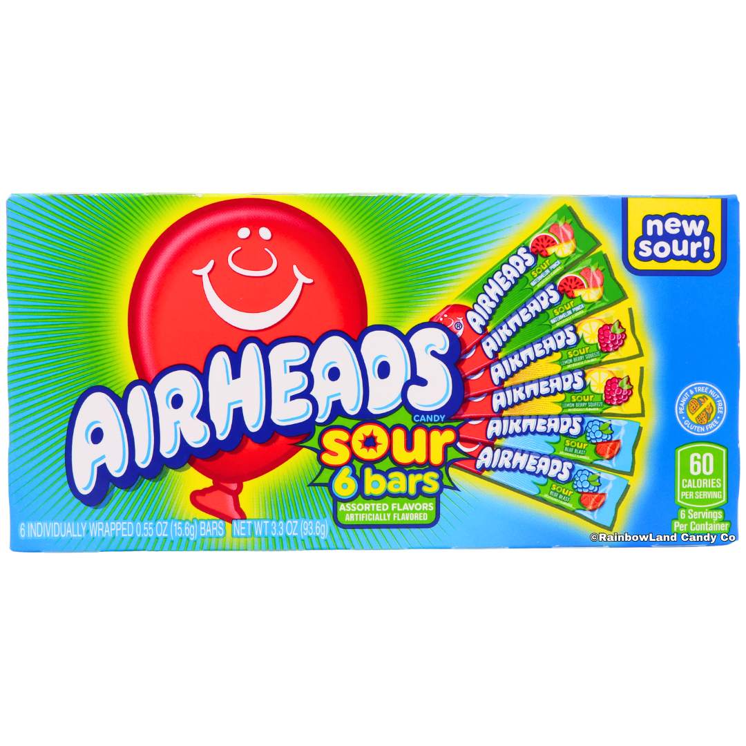 Airheads Sour - Theater Box (6 bars)
