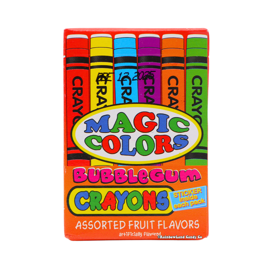 Bubble Gum Crayons (one)