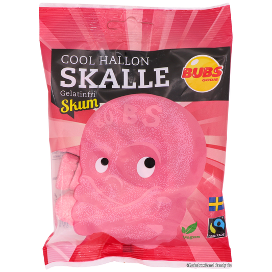 Bubs Cool Raspberry Sour Skulls (from Sweden)