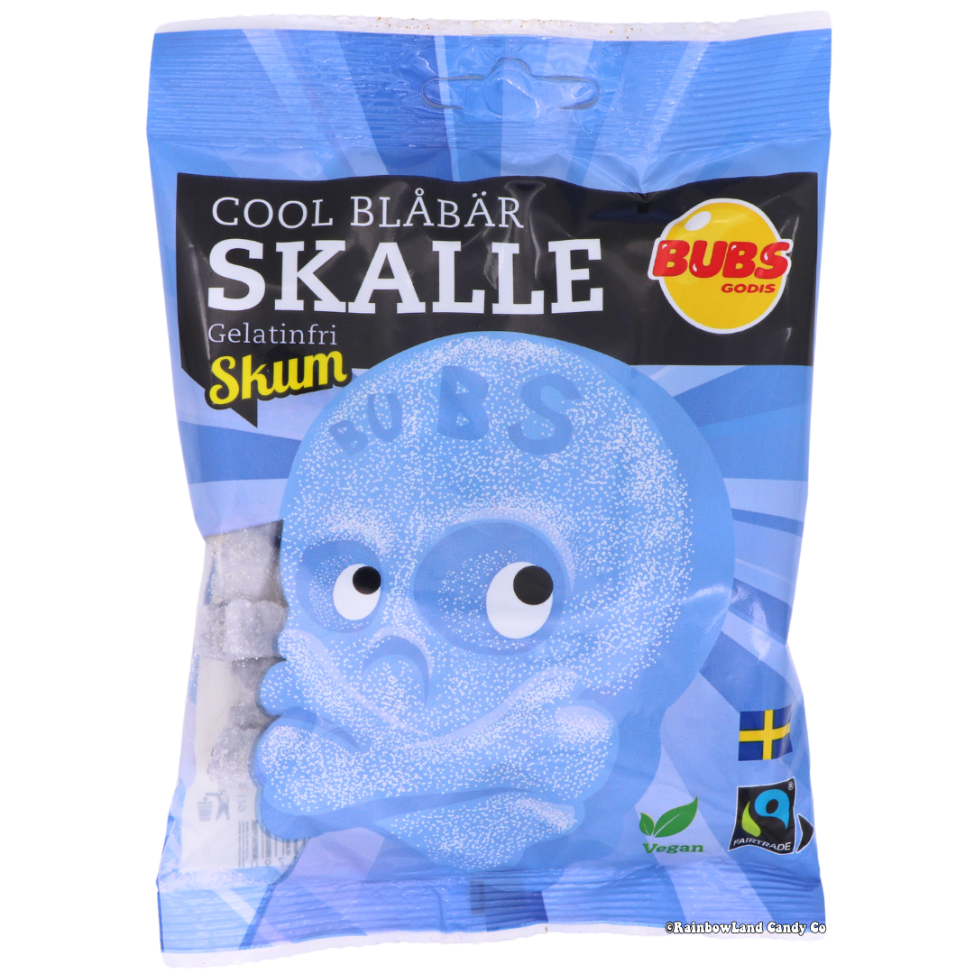 Bubs Cool Blueberry Sour Skulls (from Sweden)