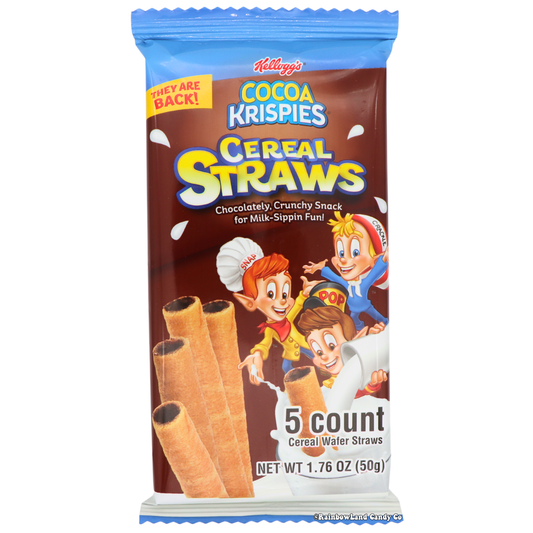 Cocoa Krispies Cereal Straws (Best By Date: 9/20/25)