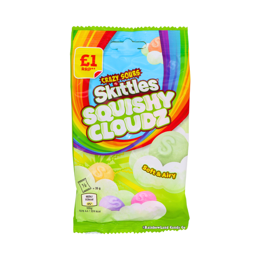 Skittles Crazy Sours Squishy Cloudz (from the UK)