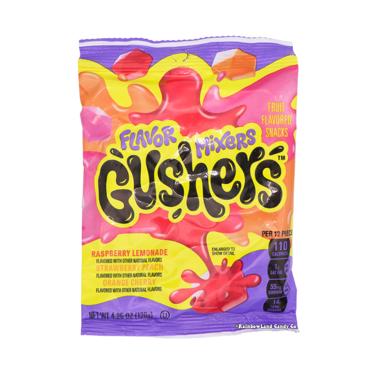 Fruit Gushers Flavor Mixers (Best By Date: 10/29/25)