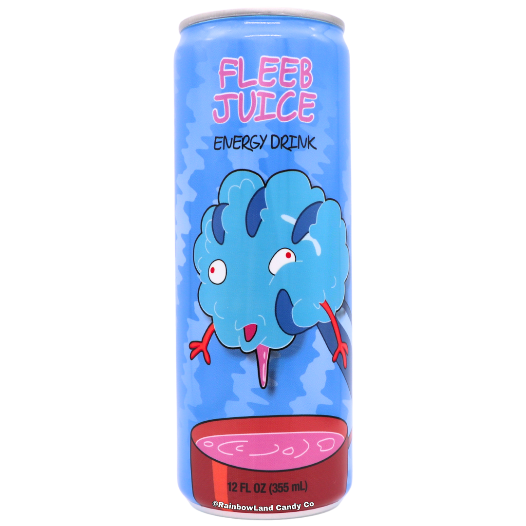 Rick and Morty Fleeb Juice Energy Drink