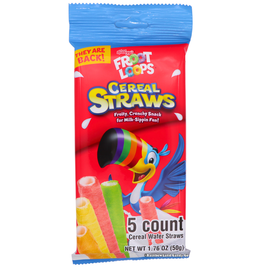 Froot Loops Cereal Straws