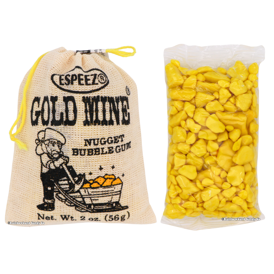Gold Mine Nugget Bubble Gum