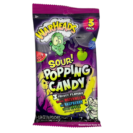 WarHeads Sour Popping Candy Halloween