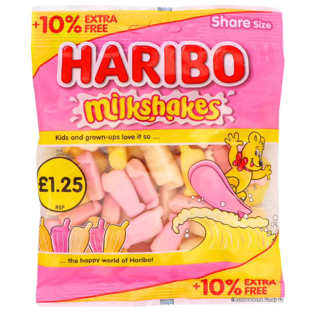 Haribo Milkshakes (from the UK)
