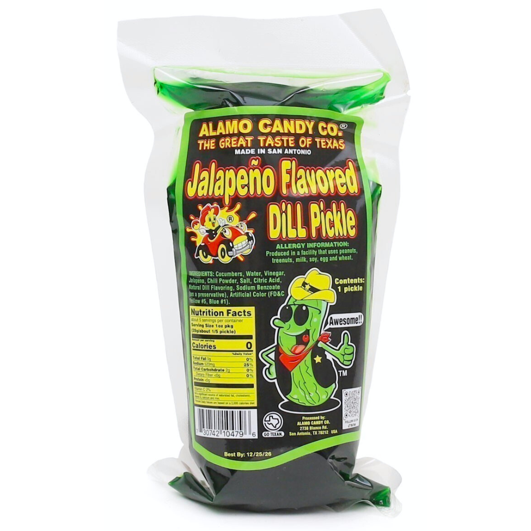 Jalapeño Flavored Dill Pickle