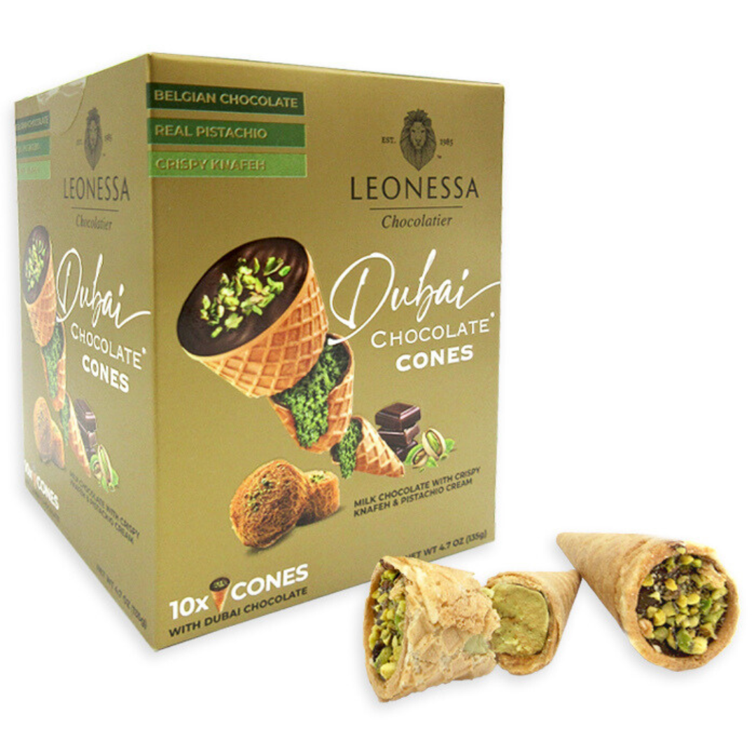 Leonessa Dubai Chocolate Cones