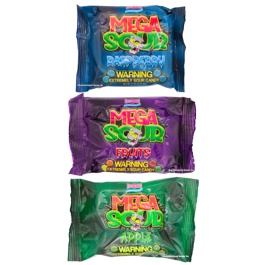 Mega Sour Candy - Pick your Flavor (extremely sour candy)