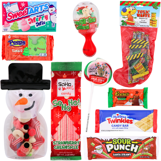 North Pole Delivery - Christmas Candy Box - Holiday Gift Box