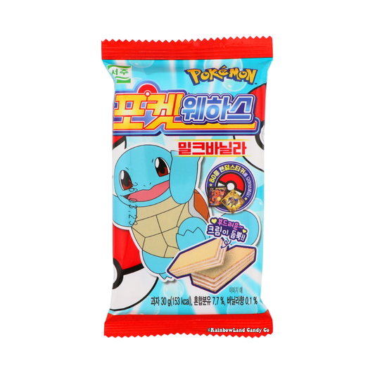 Pokemon Vanilla Wafer (from Korea) (one package)