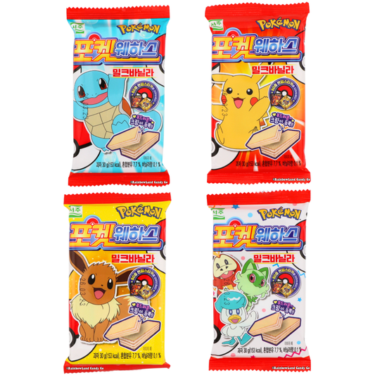 Pokemon Vanilla Wafer (from Korea) (one package)