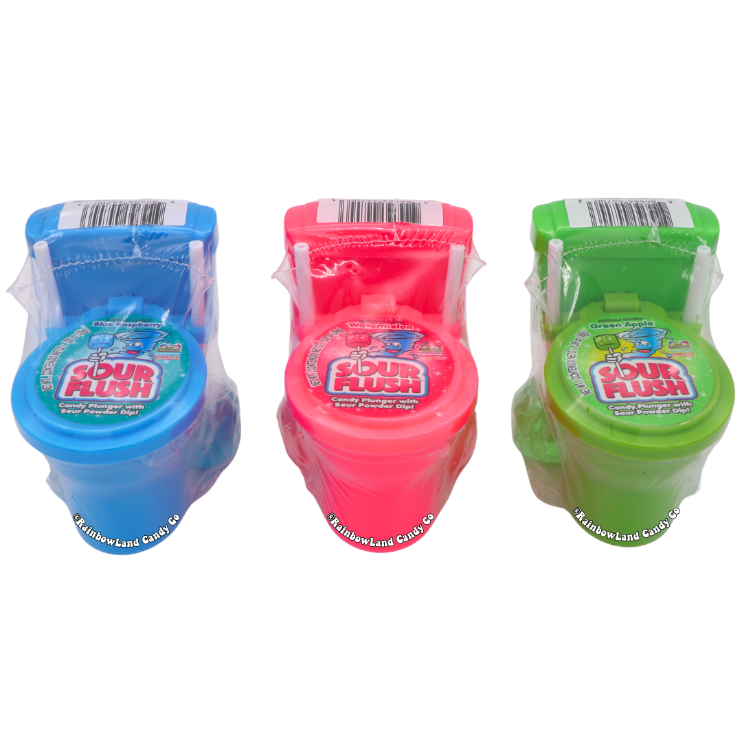 Sour Flush Dip-N-Lik Lollipop (one)