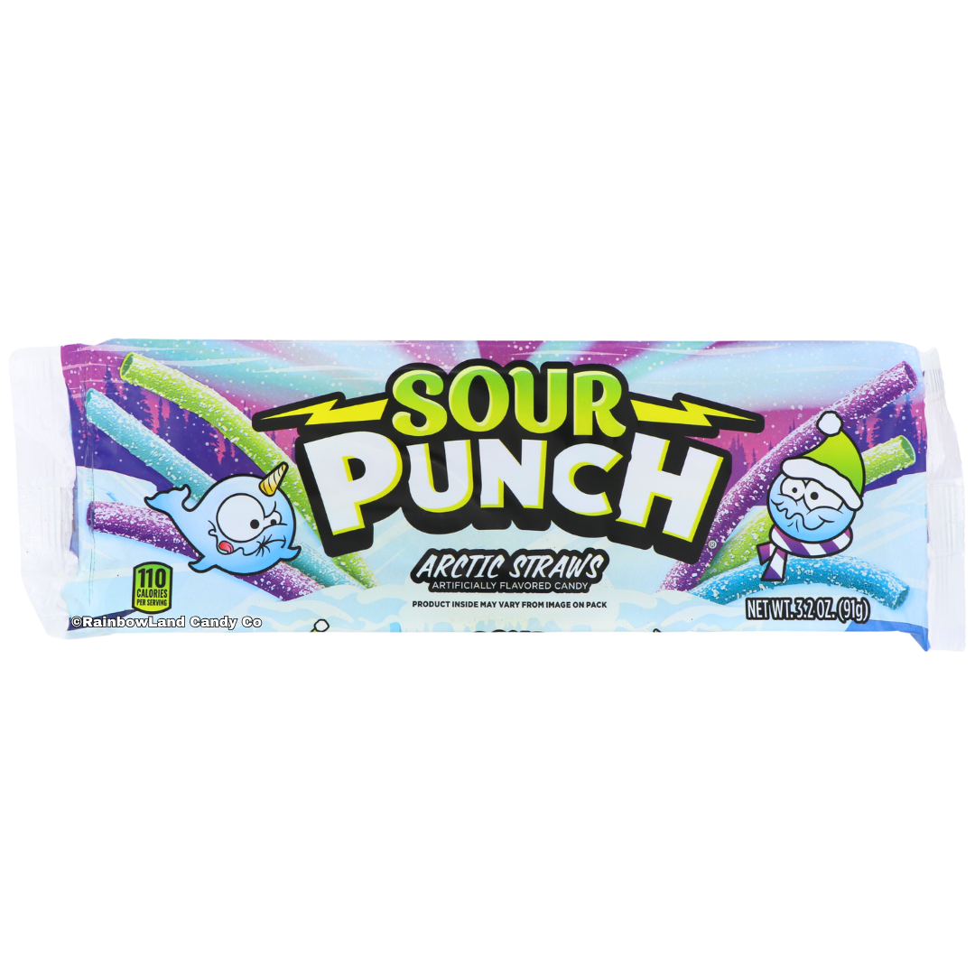 Sour Punch Arctic Straws