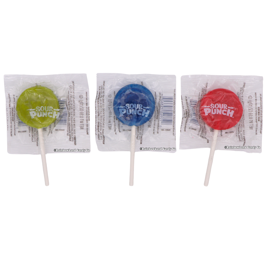 Sour Punch Lollipop (one)
