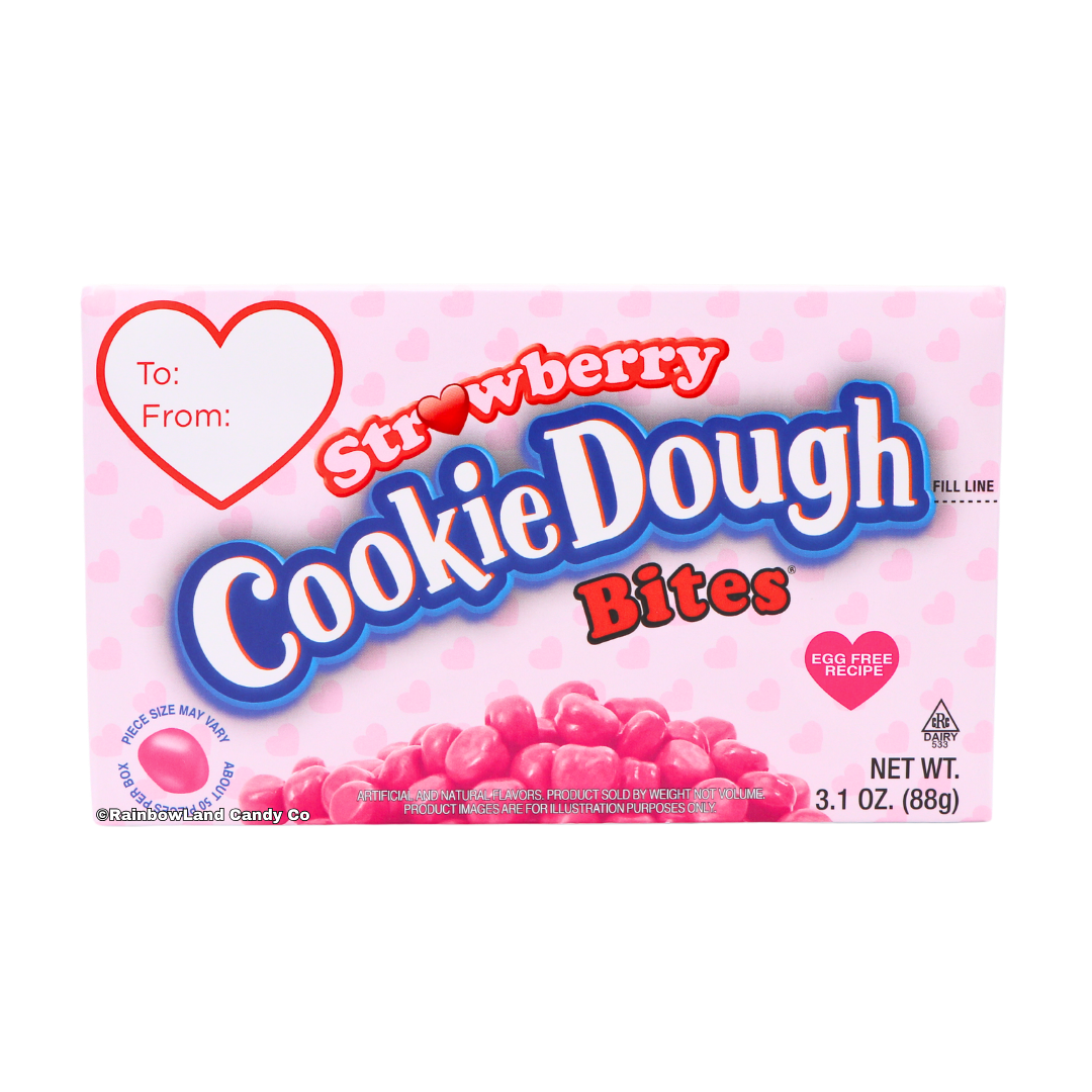 Strawberry Cookie Dough Bites