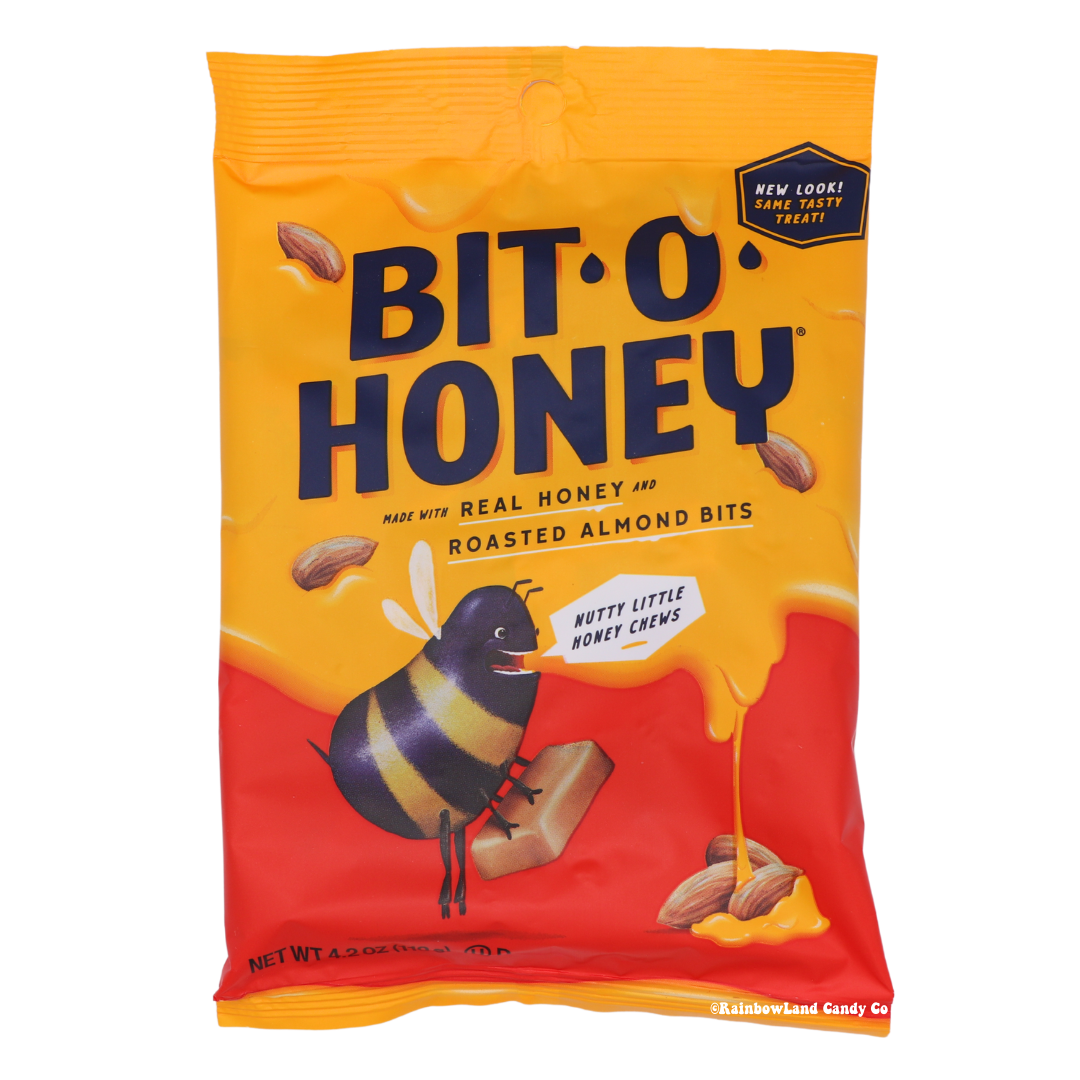 Bit-O-Honey Bag with chewy honey and almond candies, 4.2 oz.
