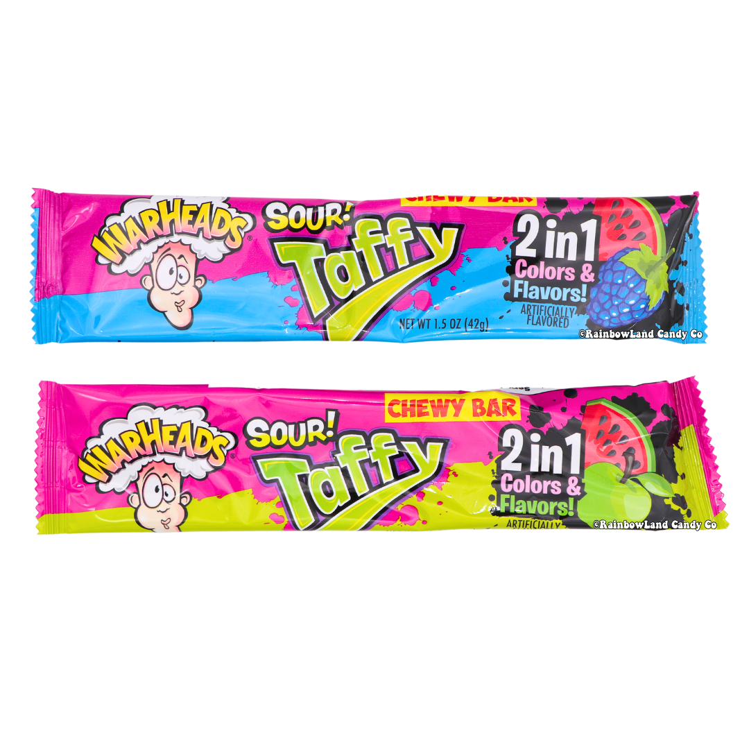 WarHeads Sour Taffy (one)