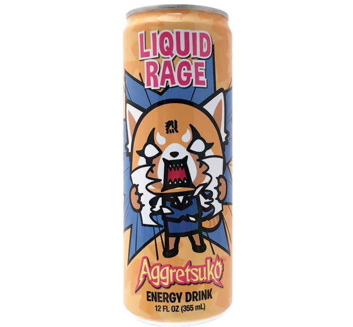 Aggretsuko Liquid Rage Energy Drink