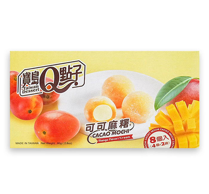 Mango Mochi pack with eight pieces