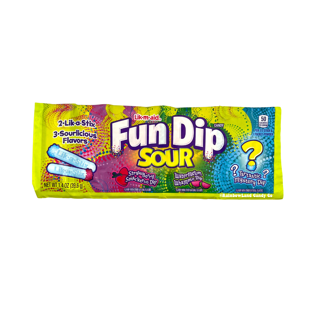 Fun Dip Sour Rainbowland Candy Co 9339