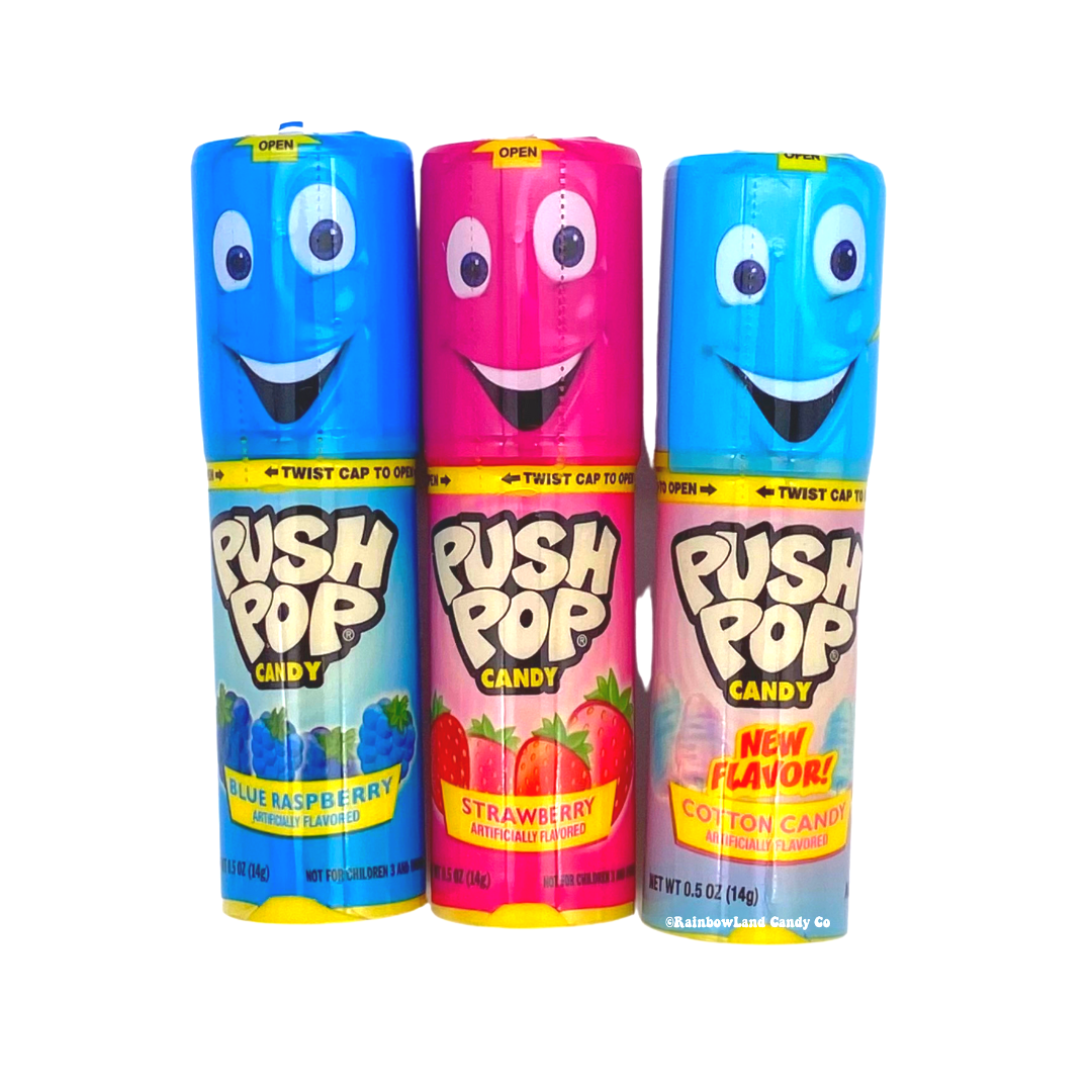 Push Pop Blue Raspberry