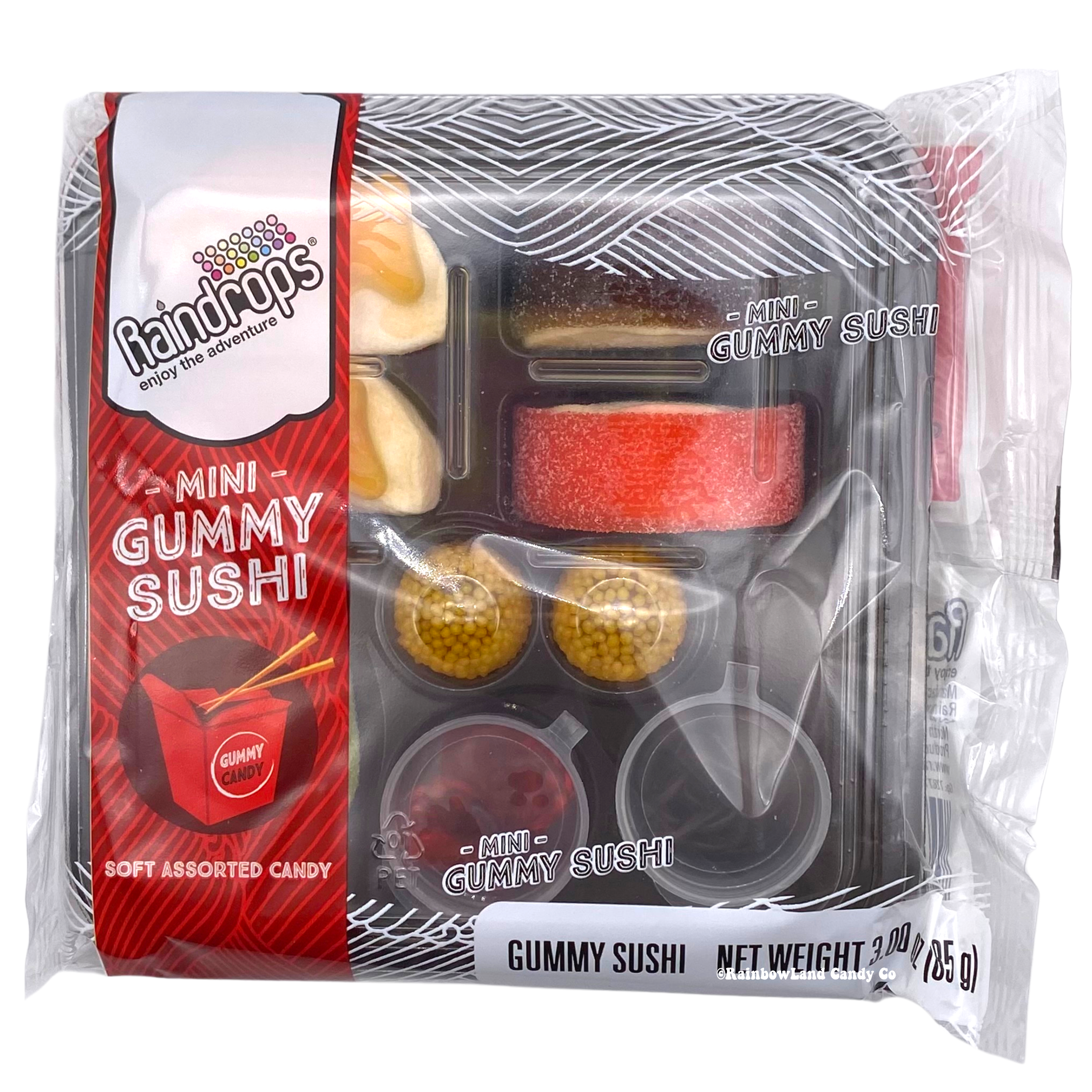 Raindrops Gummy Sushi – RainbowLand Candy Co