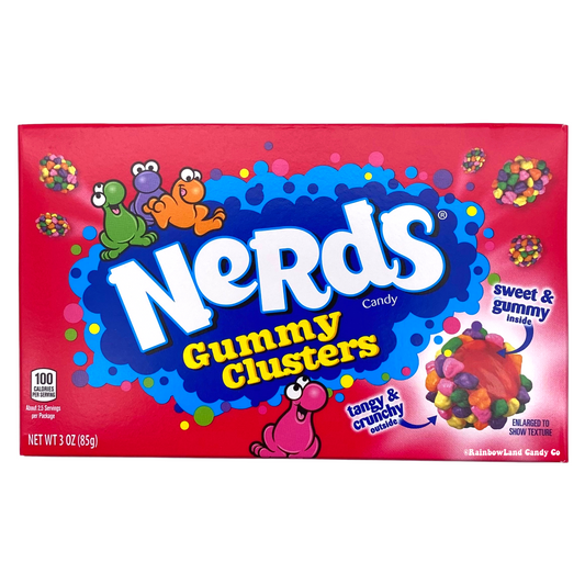 Nerds Gummy Clusters - Theater Box (Best By Date: 4/23/24)