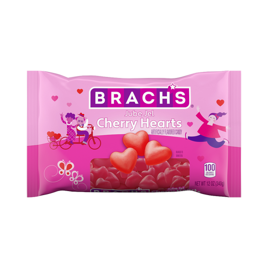 Brach's Jube Jel Cherry Hearts