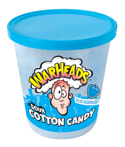WarHeads Sour Cotton Candy - Blue Raspberry