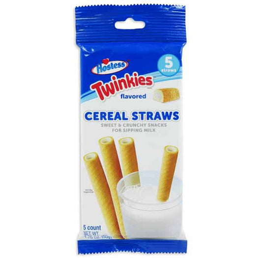 Twinkies Cereal Straws (Best By Date: 6/4/24)