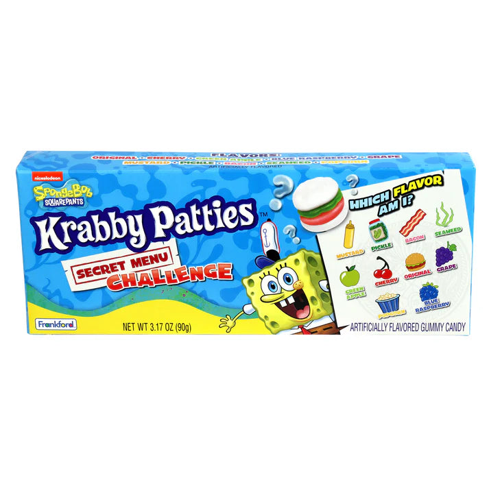 SpongeBob Krabby Patties Secret Menu Challenge