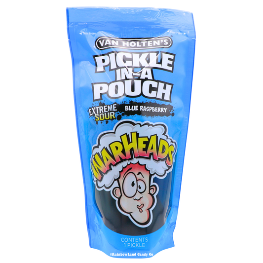 WarHeads Sour Blue Raspberry Pickle - Van Holten's