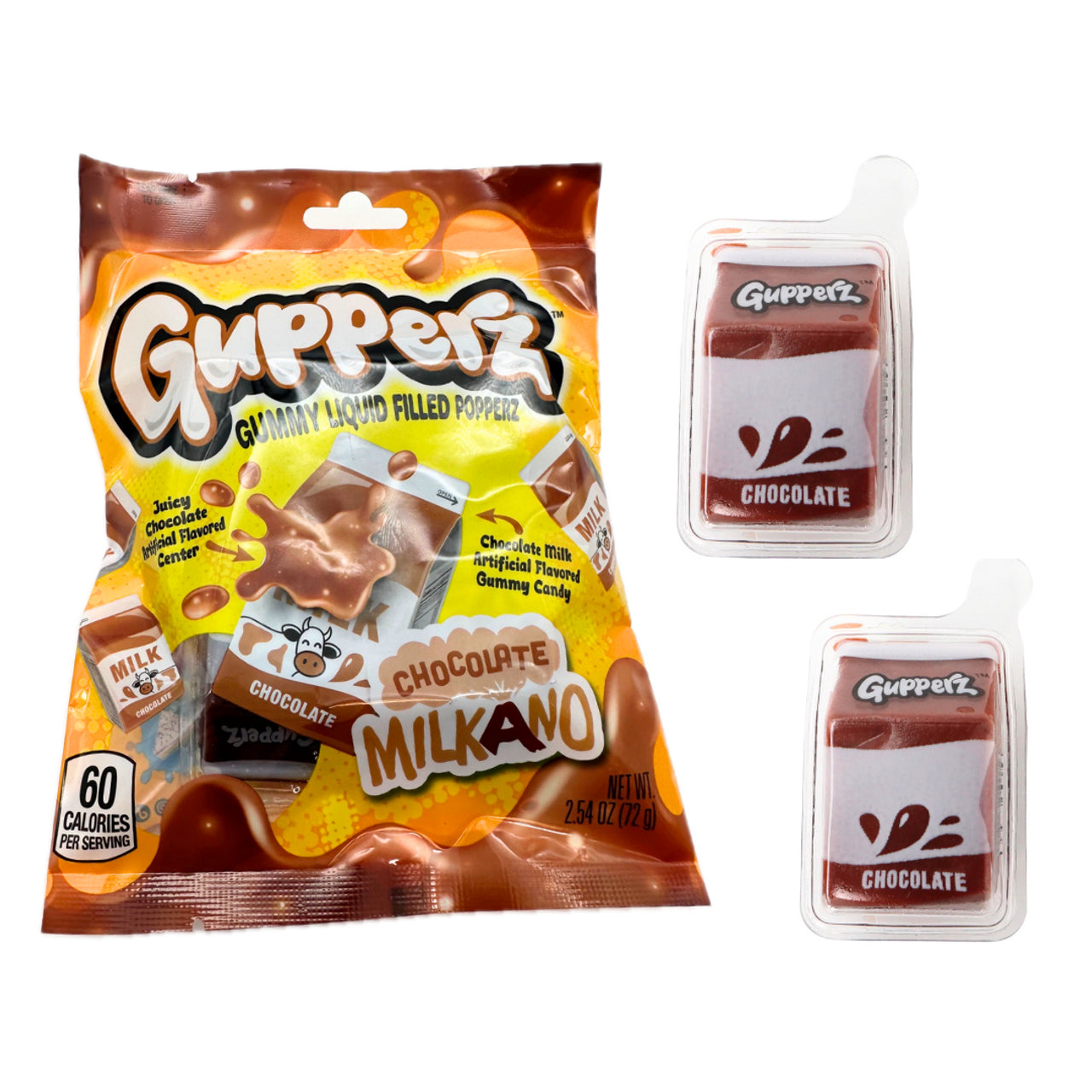 Gupperz Chocolate Milkano (liquid filled gummies)