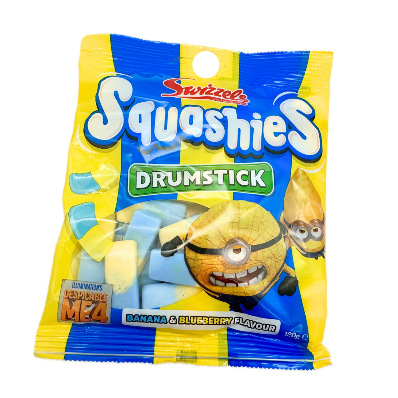 Squashies Minions - Banana and Blueberry Flavor (from the UK)