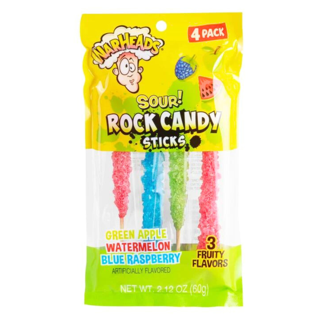 WarHeads Sour Rock Candy Sticks