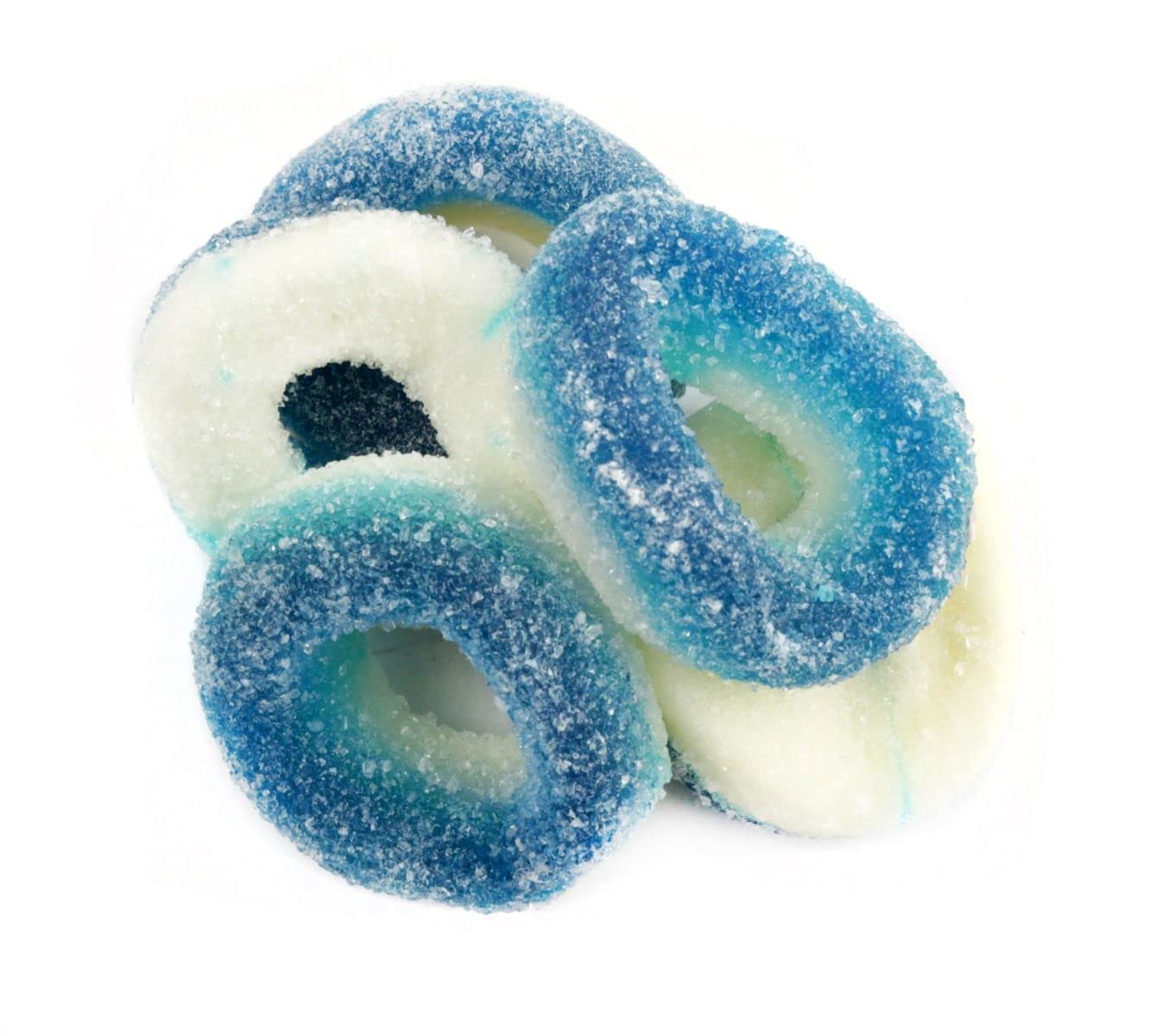 Gummy Blue Raspberry Rings (2 oz)