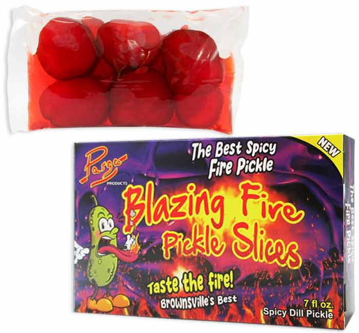 Blazing Fire Pickle Slices - Theater Box