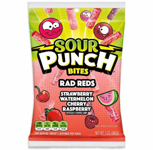 Sour Punch Bites - Rad Reds
