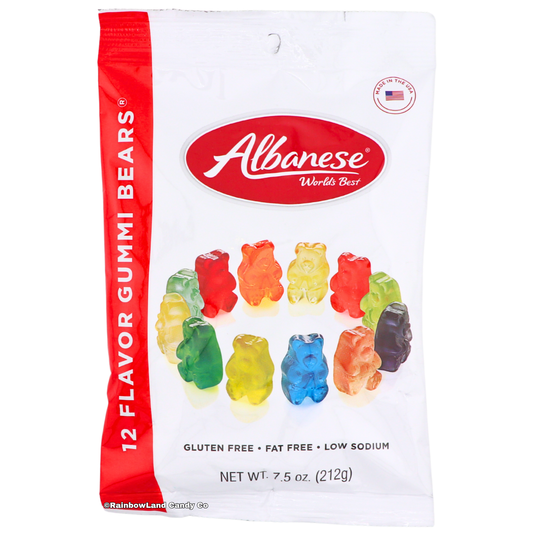 Albanese Gummy Bears - 12 Flavors