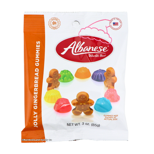 Albanese Jolly Gingerbread Gummies
