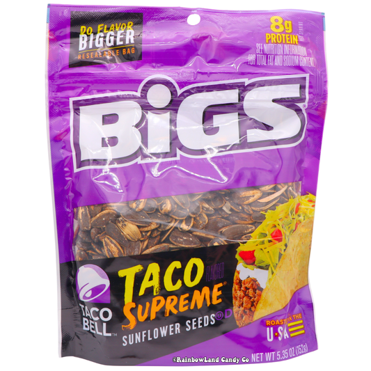Bigs Taco Bell Supreme Sunflower Seeds