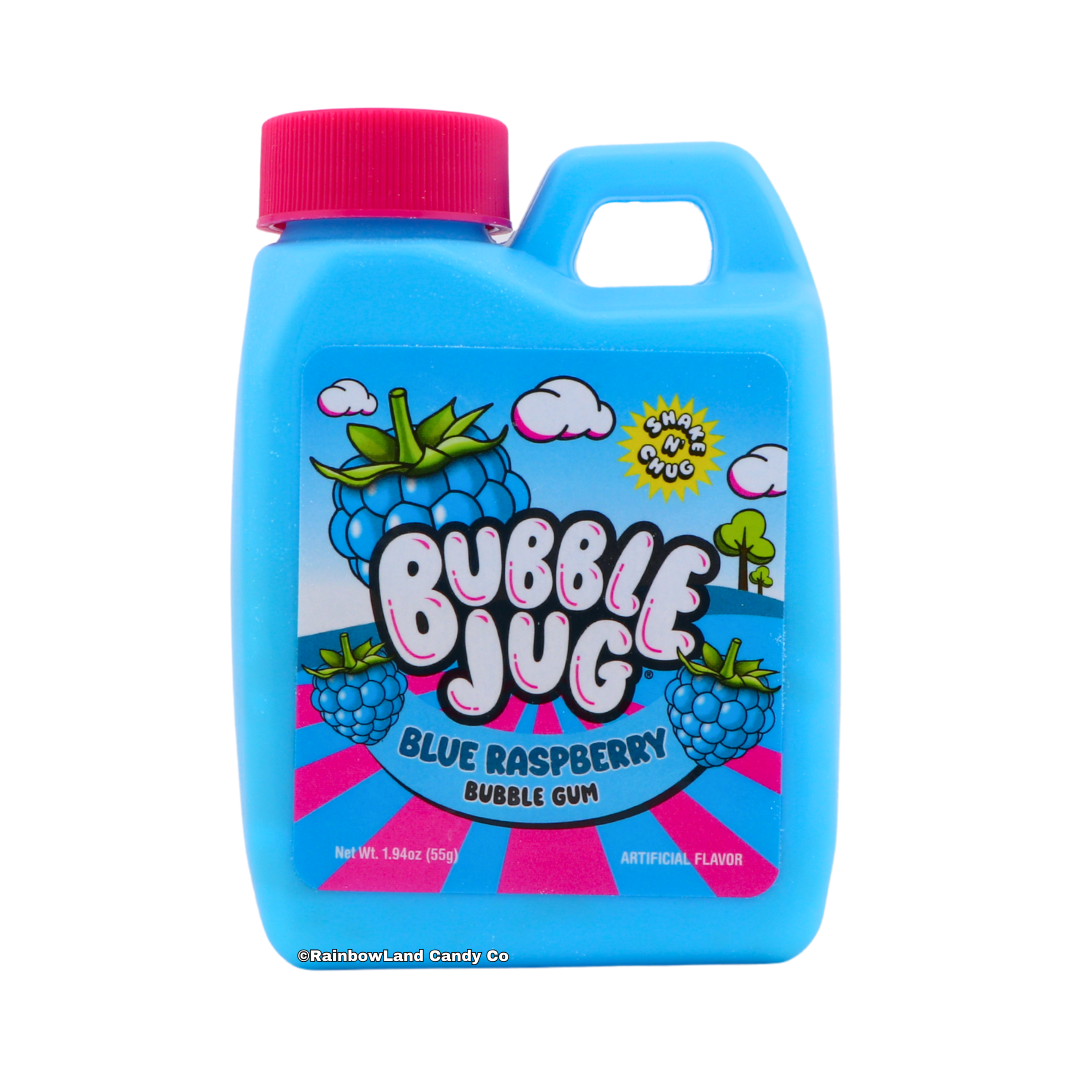 Bubble Jug Blue Raspberry Bubble Gum | 90s Nostalgic Candy ...