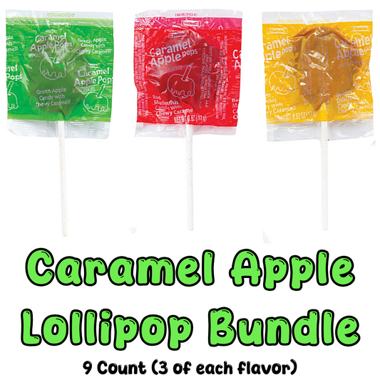 Caramel Apple Lollipop Bundle (9 count)