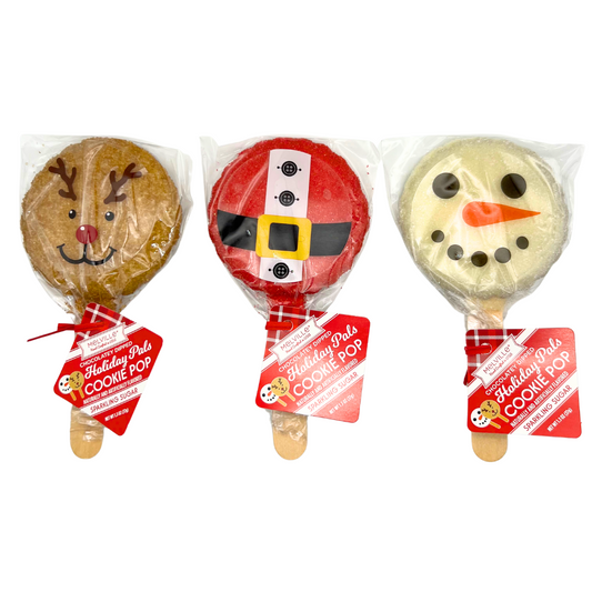 Holiday Pals Cookie Pop - Chocolate Covered Cookie (Best By Date: 5/10/24)