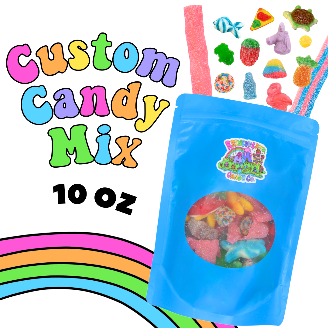 Custom Candy Mix - Create Your Custom 10 oz Candy Mix Today! – RainbowLand Candy Co