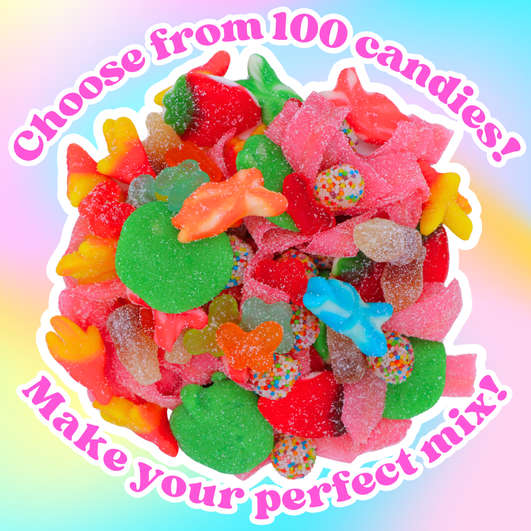 Custom Candy Mix - Create Your Custom 10 oz Candy Mix Today! – RainbowLand Candy Co